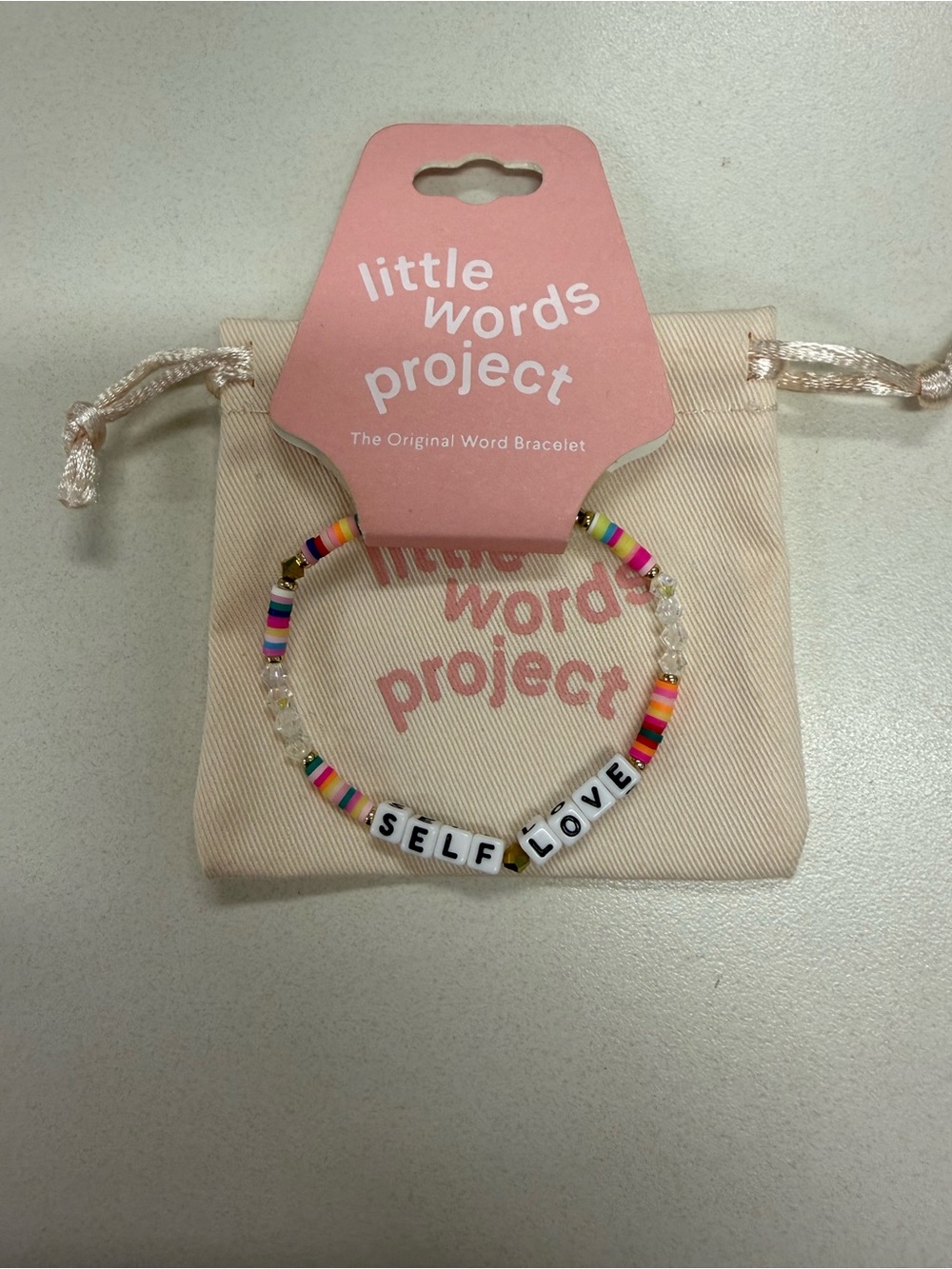 Little Words Project Self Love bracelet
